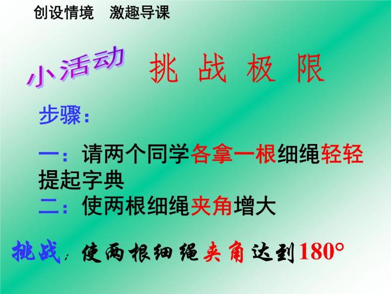 2022-2023年教科版高中物理必修1 第2章力2-5力的合成课件(2)02