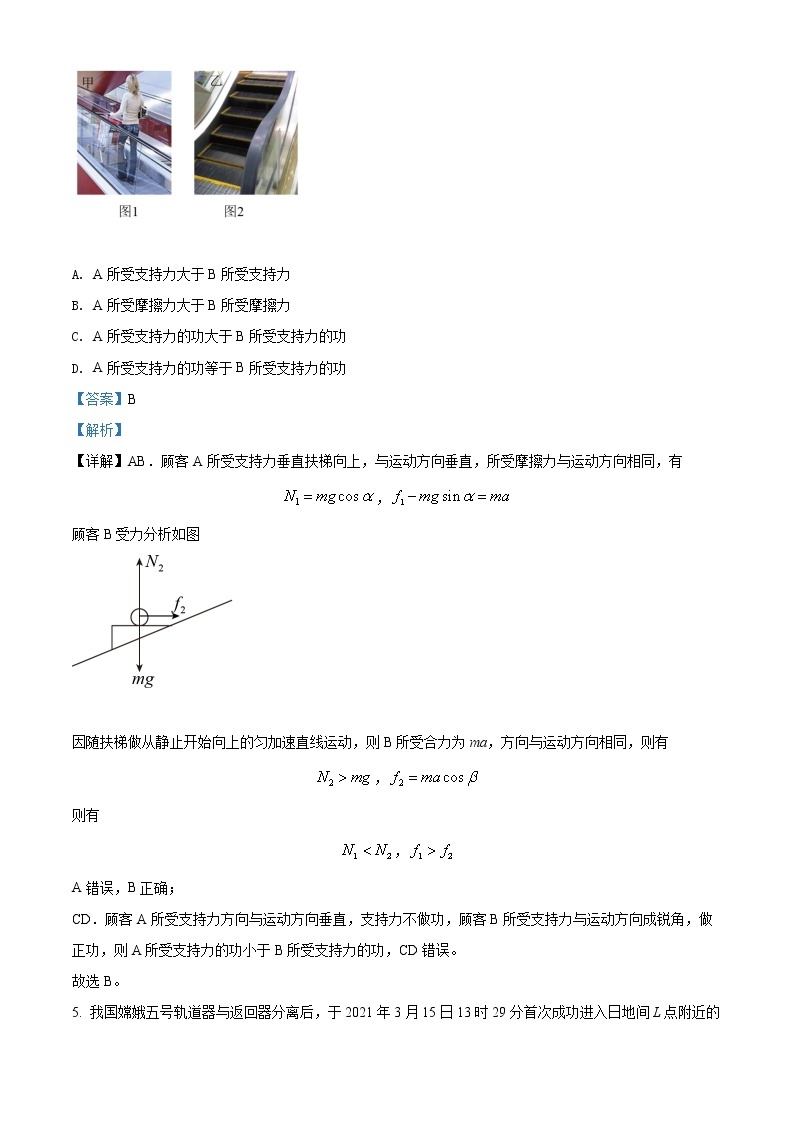 精品解析：2022年重庆市普通高中学业水平选择性考试高考模拟调研卷物理（六）（解析版）03