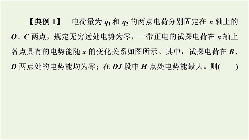 2022-2023年人教版(2019)新教材高中物理必修3 第10章靜電場(chǎng)中的能量章末綜合提升課件第6頁(yè)