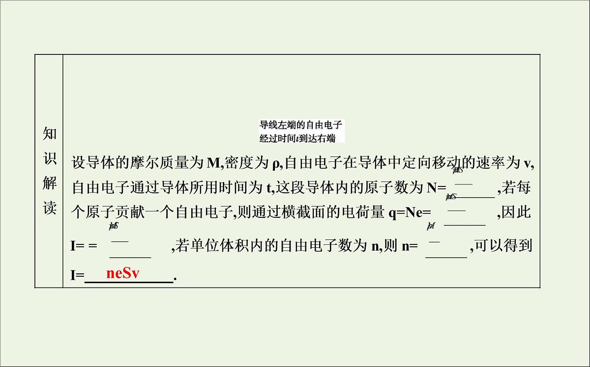 2022-2023年高考物理一轮复习 第8章恒定电流第1节电路的基本概念及规律课件第4页
