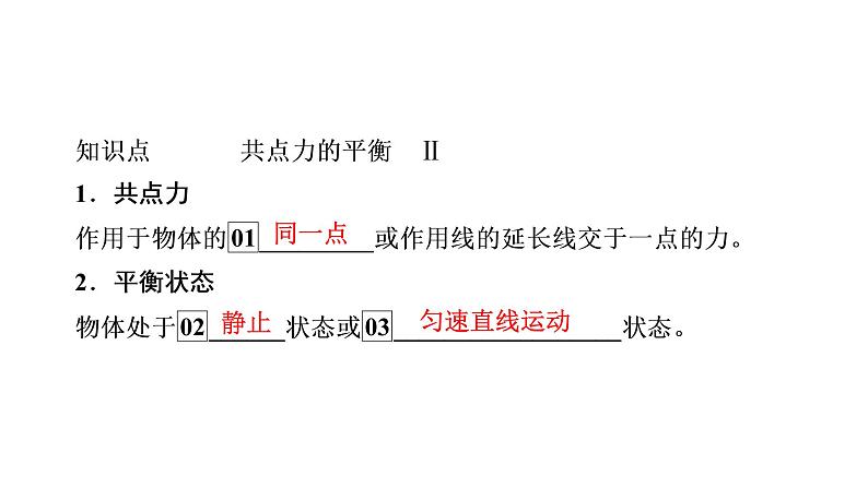 2022-2023年高考物理一轮复习 第2章第3讲受力分析共点力的平衡课件第5页