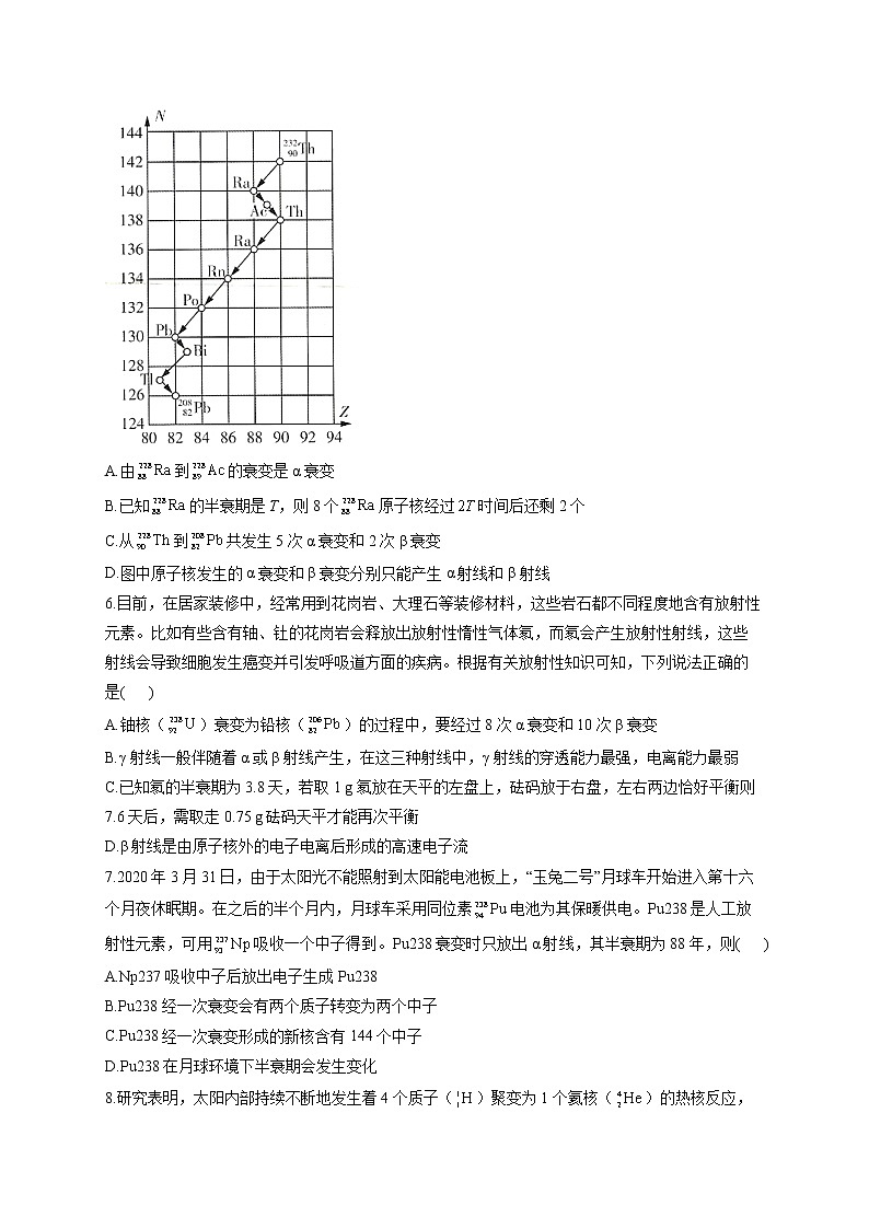 2021-2022学年高二物理暑假作业(15)第2页