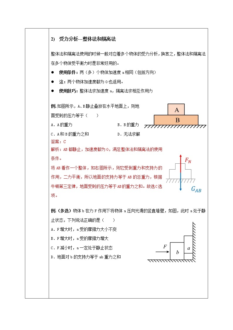 3.5《共点力平衡》课件+教案+配套练习02