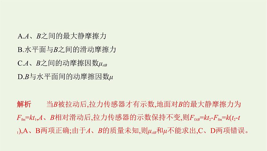 魯科版高中物理必修第一冊第3章相互作用章末總結(jié)課件第8頁