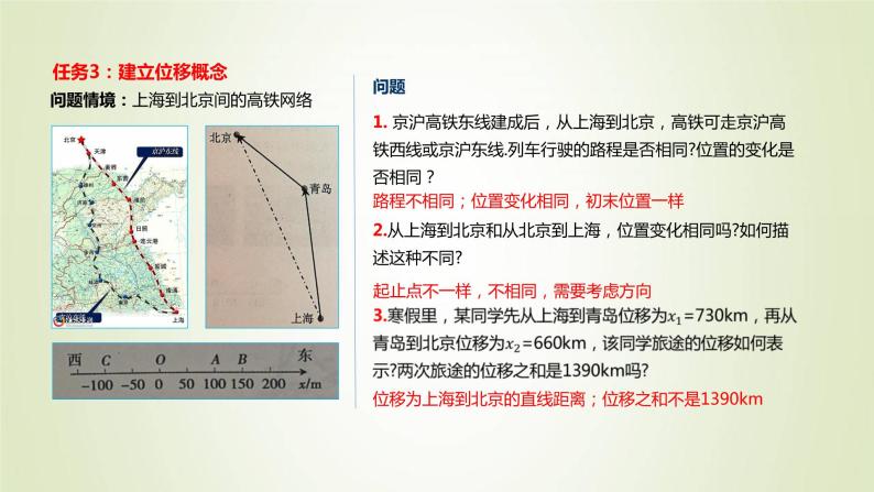 新人教版高中物理必修第一册第一章运动的描述第2节时间位移作业课件07