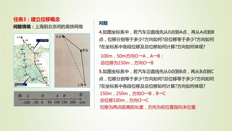 新人教版高中物理必修第一册第一章运动的描述第2节时间位移作业课件08