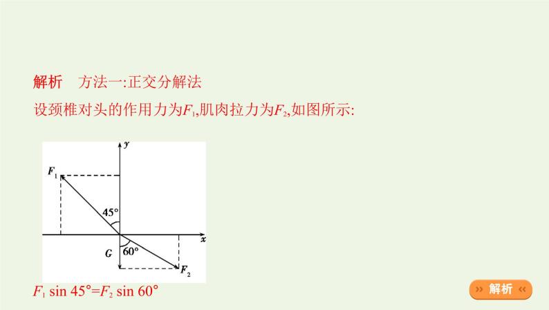 鲁科版高中物理必修第一册第4章力与平衡章末总结课件04