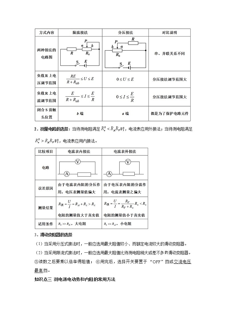 专题18 电学实验(原卷版)第3页
