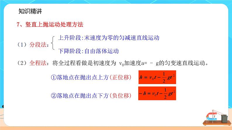 2.5拓展课一《 竖直上抛运动 追及相遇问题》课件+教案06