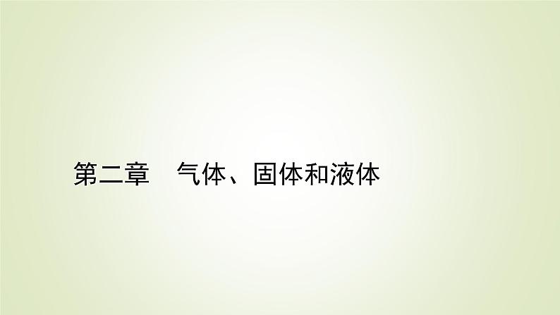 新人教版高中物理选择性必修第三册第二章气体、固体和液体5液体课件第1页