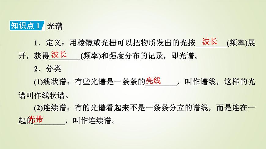 新人教版高中物理選擇性必修第三冊(cè)第四章原子結(jié)構(gòu)和波粒二象性4氫原子光譜和玻爾的原子模型課件第8頁