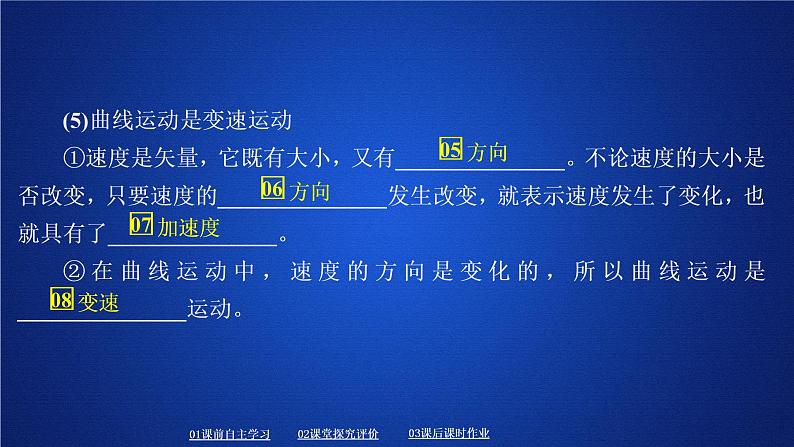 统编人教版高中物理必修 第二册《1 曲线运动》课件1第6页