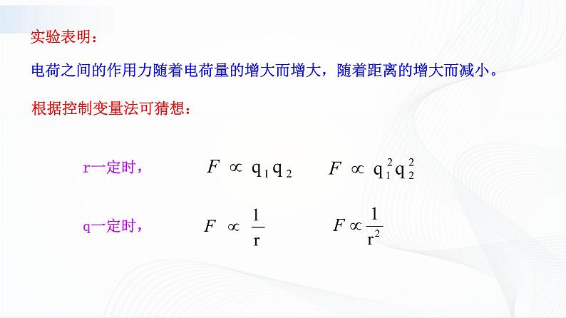 沪科版(2020)物理必修三9.2《电荷的相互作用 库仑定律》课件+视频07