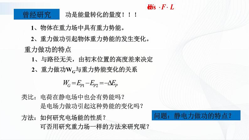沪科版(2020)物理必修三9.4《电势能 电势》 课件第5页