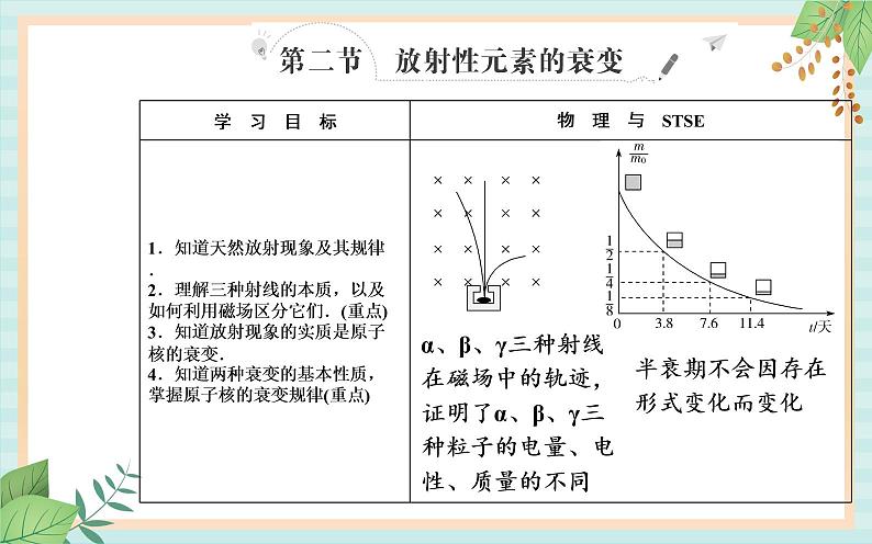 粤科版高中物理选修3第二节 放射性元素的衰变课件02
