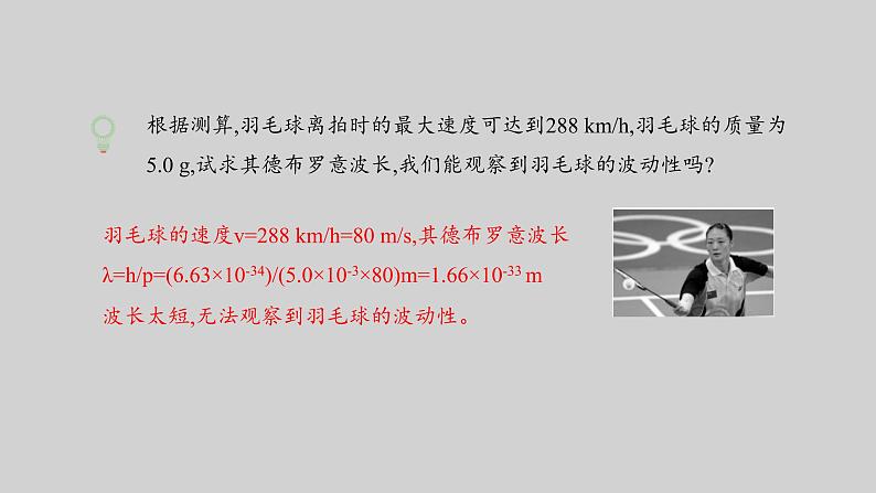 人教版(2019)高中物理选择性必修第三册_粒子的波动性和量子力学的建立 课件3第5页