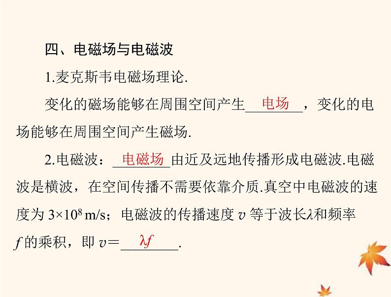 2023版高考物理一轮总复习第十五章第2节光的波动性电磁波相对论课件第7页