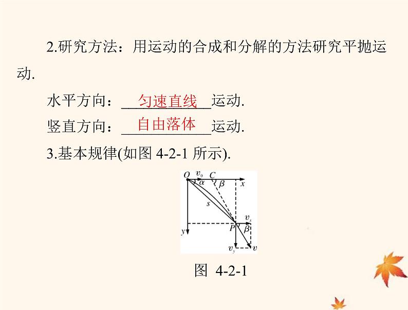 2023版高考物理一轮总复习第四章第2节抛体运动课件第3页