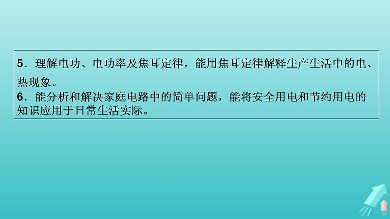 人教版高考物理一轮复习第8章恒定电流第1讲电路的基本概念与规律课件第3页