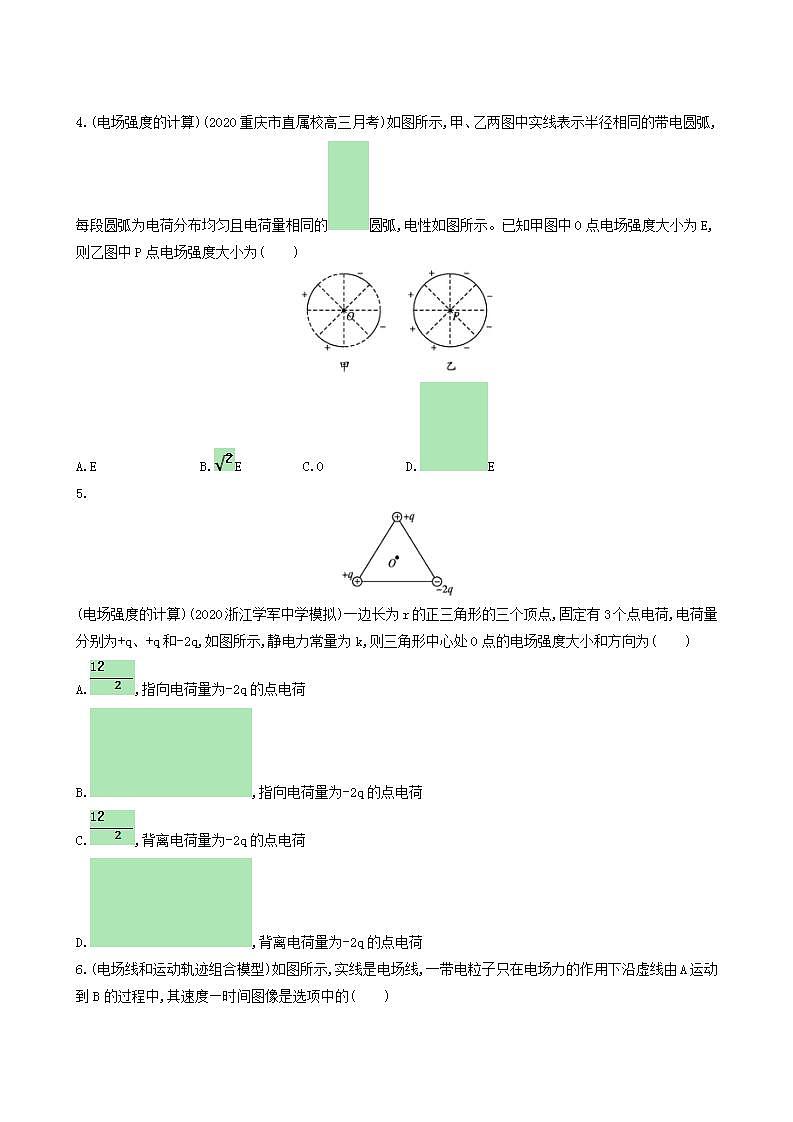 高考物理一轮复习课时练23电场力的性质含答案第2页