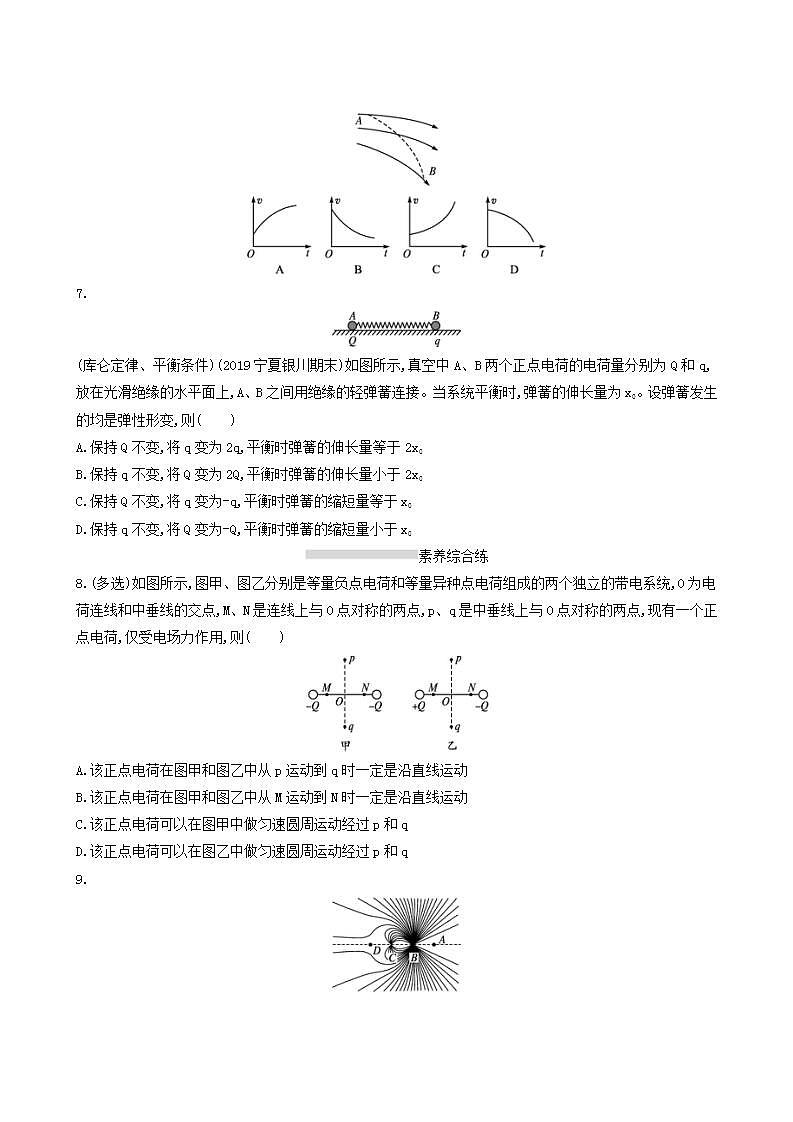 高考物理一轮复习课时练23电场力的性质含答案第3页