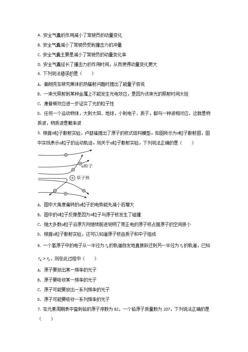 2021-2022学年河南省濮阳市高二下学期期末学业质量监测物理试题（Word版） (1)02