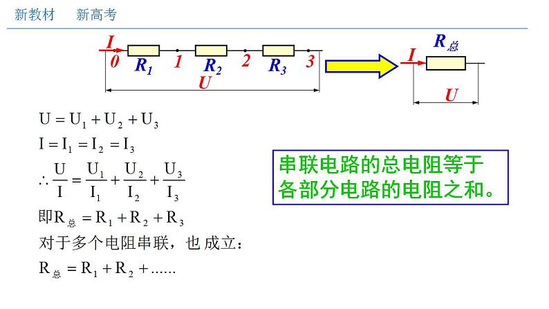 高中物理人教必修三11.4 串联电路和并联电路(一)串并联电路的特点(课件)第7页