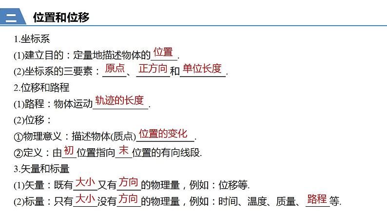 高中物理人教必修一《 时间 位移》集体备课课件第7页