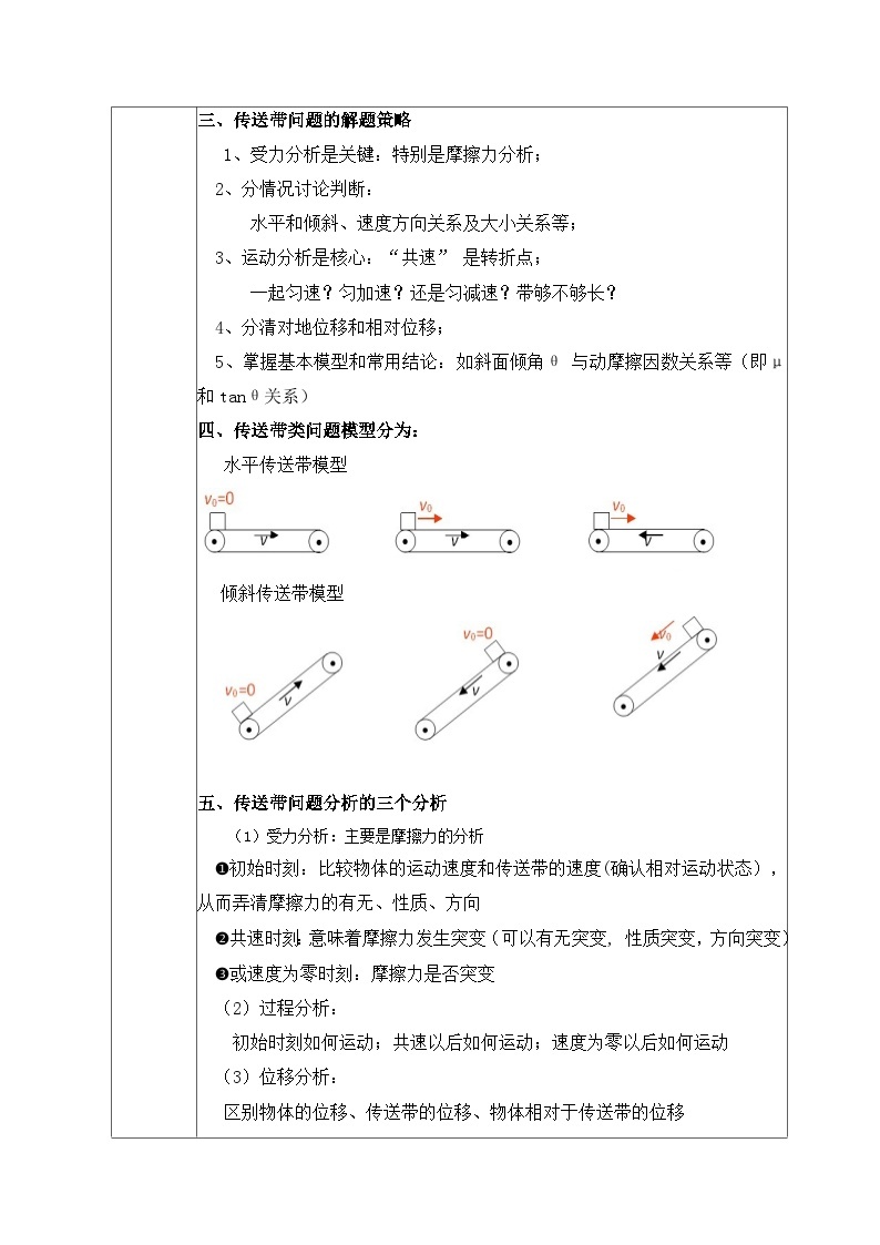 高一物理人教版（2019）必修第一册拓展课二《传送带模型》课件（送教案）03