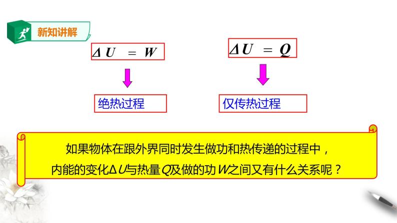 人教版高中物理选择性必修三  第3章第2节热力学第一定律课件04