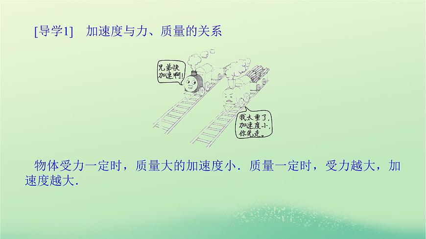 2022_2023學(xué)年新教材高中物理第四章牛頓運(yùn)動(dòng)定律3牛頓第二定律課件教科版必修第一冊(cè)第7頁