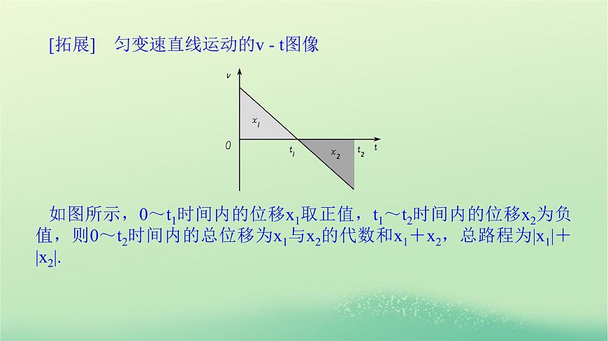 2022_2023學年新教材高中物理第二章勻變速直線運動的規(guī)律3勻變速直線運動位移與時間的關系課件教科版必修第一冊第8頁