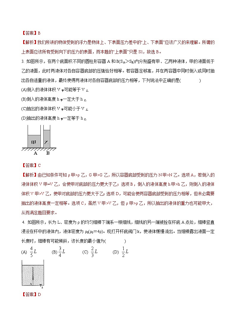 专题03 浮力(解析版)第2页