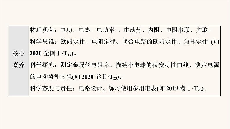 高考物理一轮复习第8章恒定电流第1节电流电阻电功电功率 课件第5页