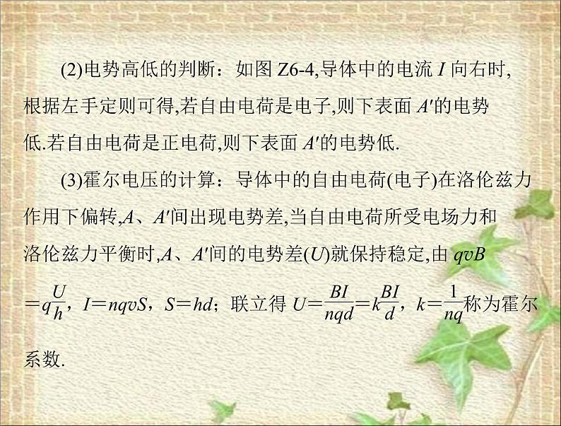 2022-2023年高考物理一轮复习 带电粒子在复合场中运动的科技应用课件第8页