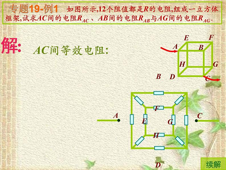 2022-2023年高中物理竞赛 电阻等效方法abc课件03