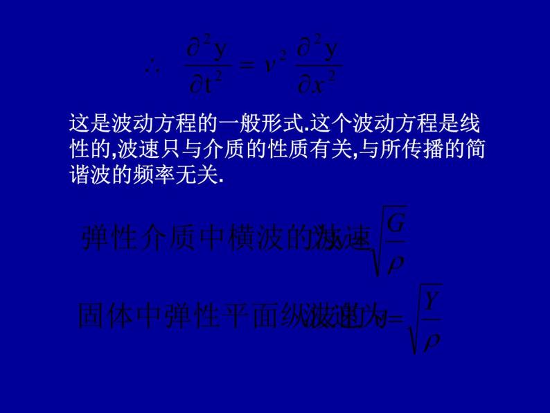 2022-2023年高中物理竞赛 振动和波-5课件07