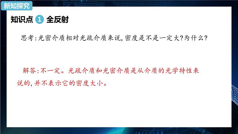 4.2全反射 课件-【新教材】人教版(2019)高中物理选择性必修第一册04