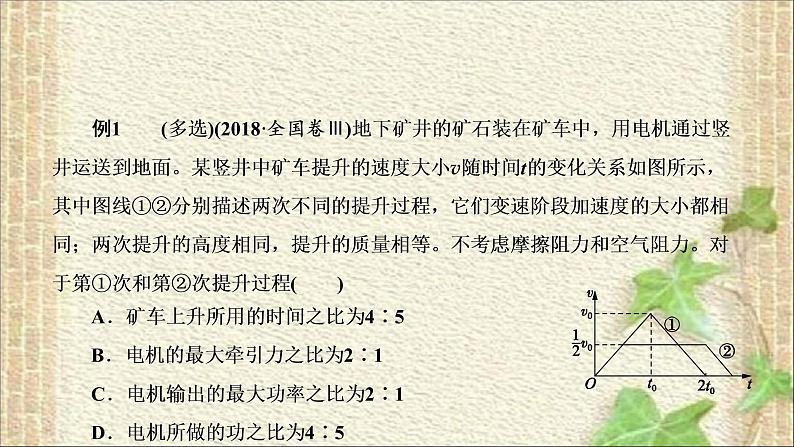 2022-2023年高考物理一轮复习 功 功率和功能关系课件第6页