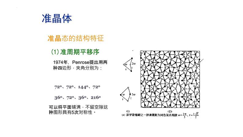 2021-2022学年高二物理竞赛课件:准晶体第3页