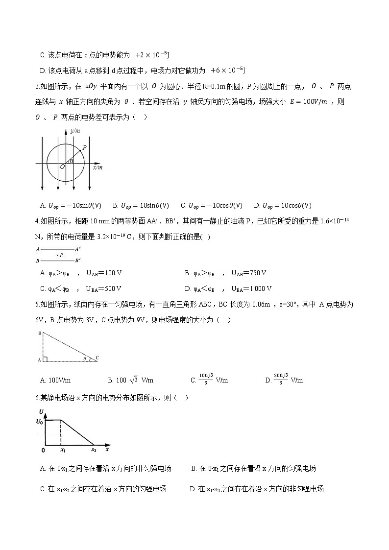 10.3电势差与电场强度的关系(原卷版)第2页