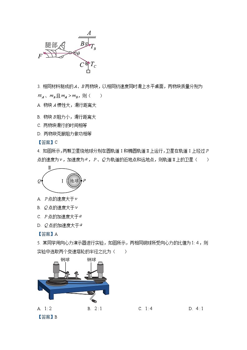 江苏省南通市海安市2022-2023学年高三上学期期初学业质量监测物理试题含答案第2页