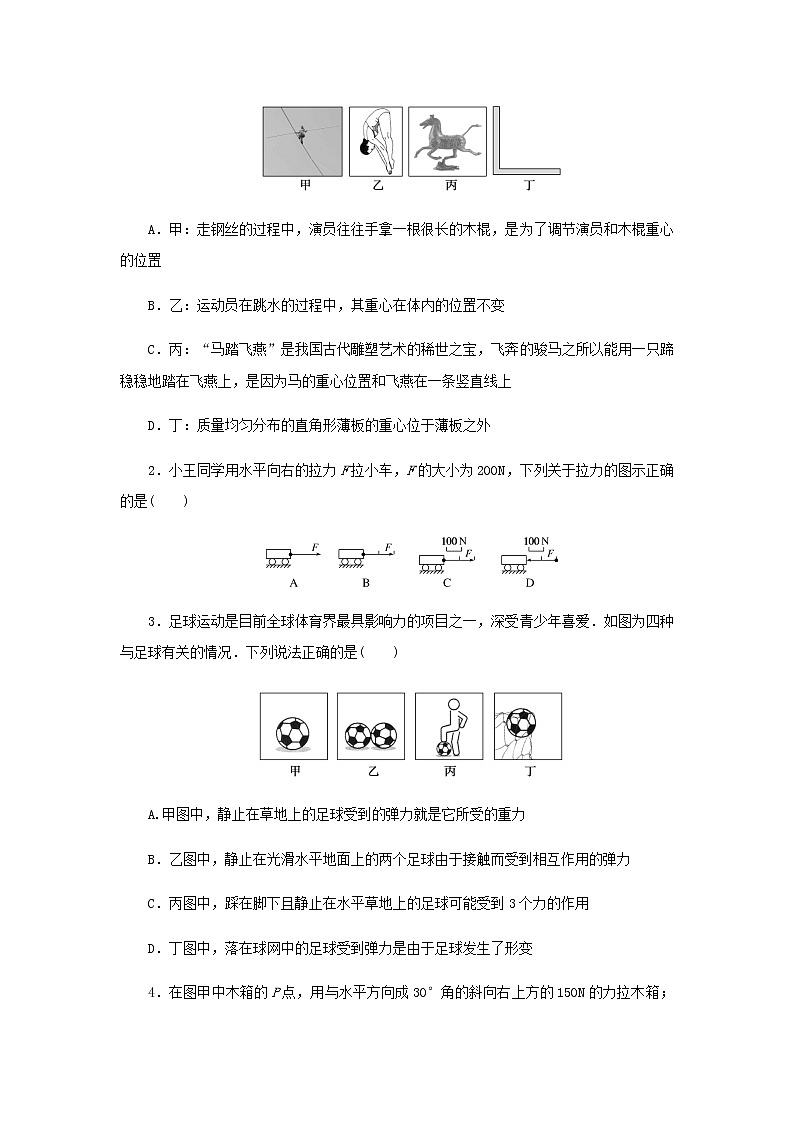新人教版高中物理必修第一册第三章相互作用__力素养提升8轻杆的弹力方向学案+PPT课件02