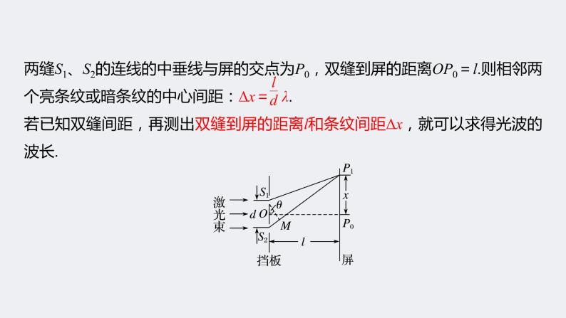 4.4 实验：用双缝干涉测量光的波长 课件-2022-2023学年高二上学期物理人教版（2019）04