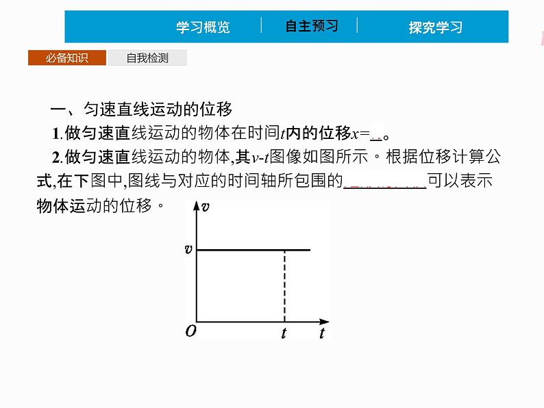 2022年高中物理 必修第一册 第二章 3匀变速直线运动的位移与时间的关系 精品课件(新人教版)第3页