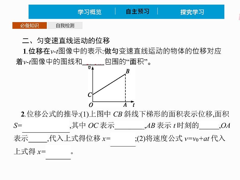 2022年高中物理 必修第一册 第二章 3匀变速直线运动的位移与时间的关系 精品课件(新人教版)第4页