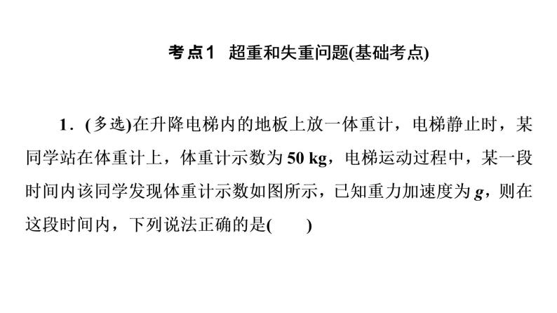 鲁科版高考物理一轮总复习第3章第2讲牛顿运动定律的综合应用教学课件08