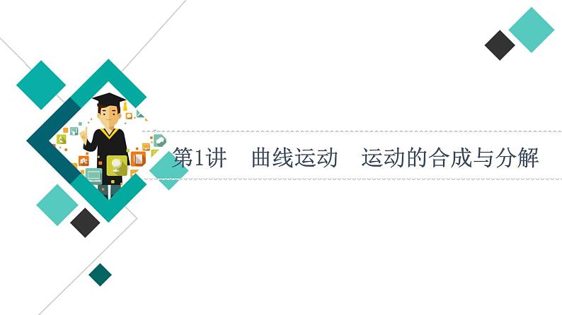 人教版高考物理一轮总复习第4章第1讲曲线运动运动的合成与分解课件第6页
