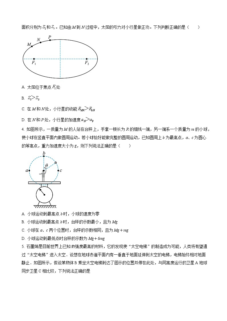 2023届湖南省长沙市长郡中学高三上学期月考(二)物理试题(word版)02