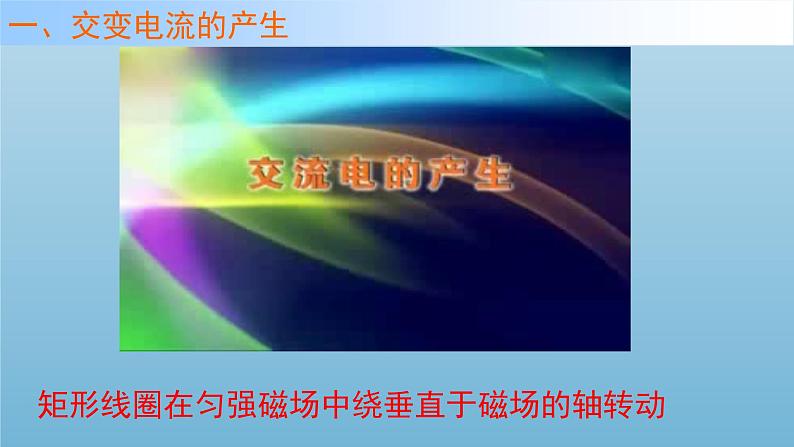 人教版选修二 3.1 交变电流 课件第3页
